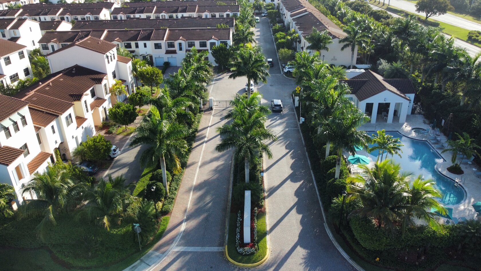 A Top Green landscape installation, designed in 3D first